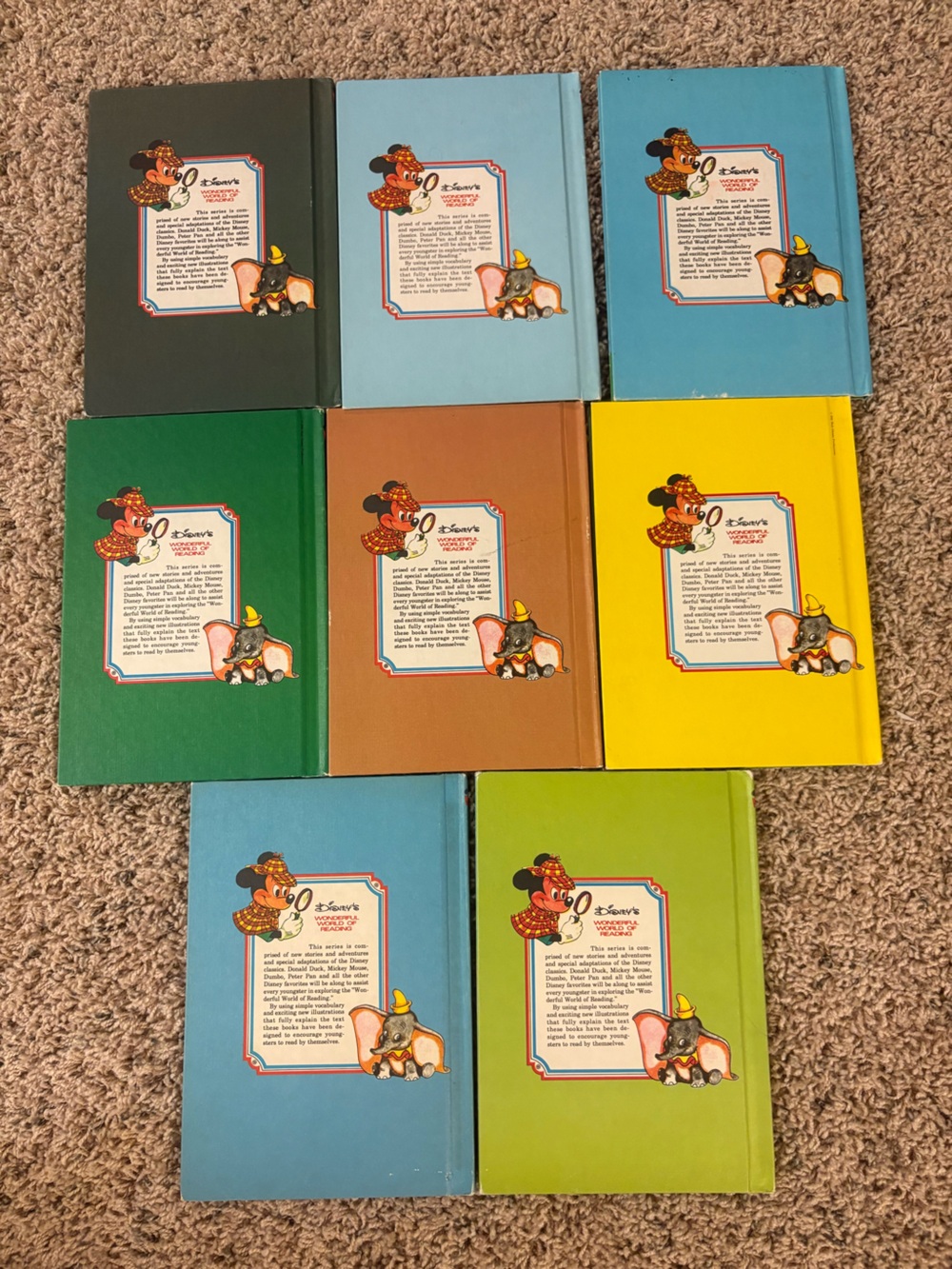 Vintage Walt Disney 46 Book Set - Many Classic Characters and Stories - Picture 7 of 13